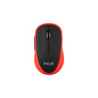 İNCA IWM-391T Kablosuz Rubber 1600DPI Optic Siyah/kırmızı Mouse